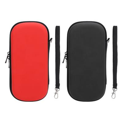 Game Console Case with Pockets Anti Scratch Water Resistant PU EVA Two Way Zipper Hard Case for PSP