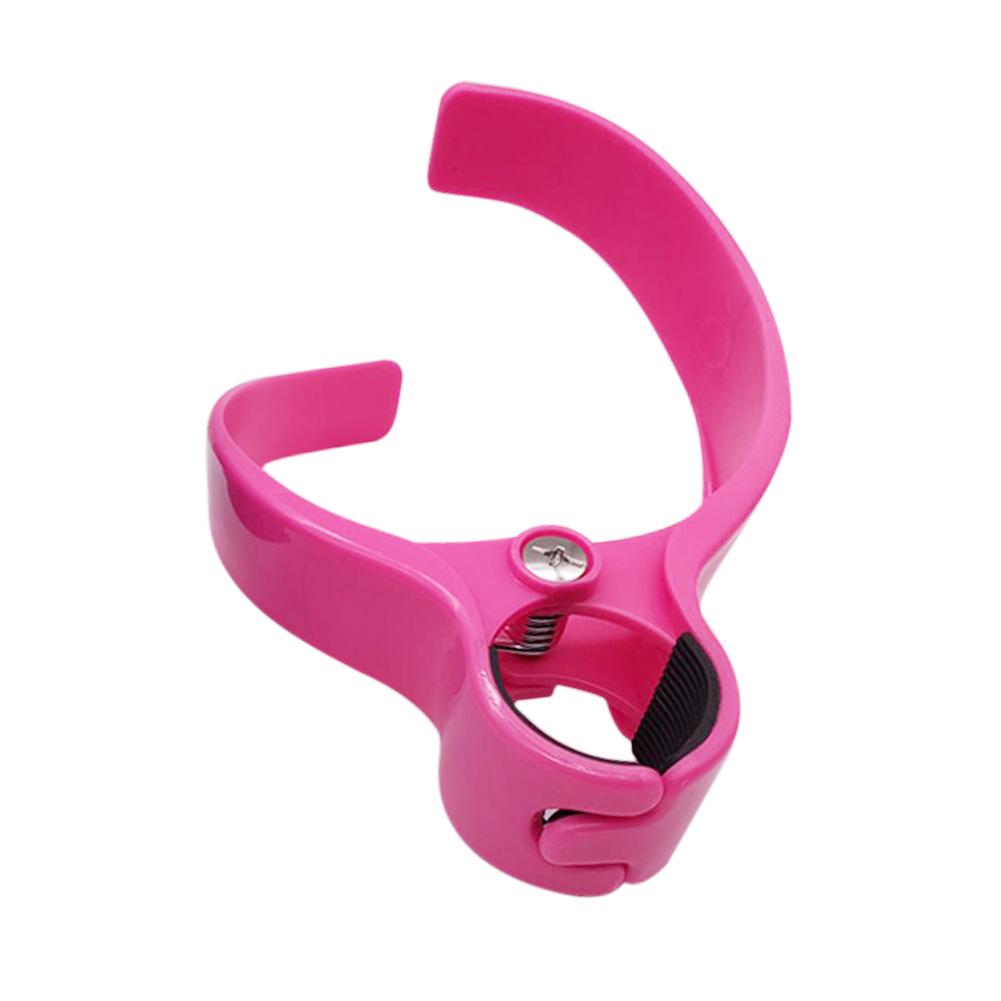 

Универсальный держатель для кофейного напитка, подставка, портативный держатель для стакана метро, регулируемый зажим для стакана для метро, автобуса, велосипеда ярко-розовый