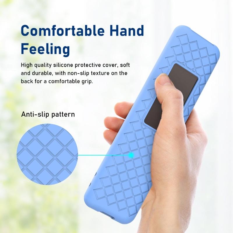 Protective Silicone Skin Case for BN59-01432A Remote Soft Silicone Case Anti-Slipping Box Controller Accessories