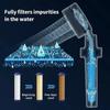 Hand Shower Filters, Set of 10 Replacement Filters  Hard Water, Remove Chlorine and Harmful Substances More Effectively