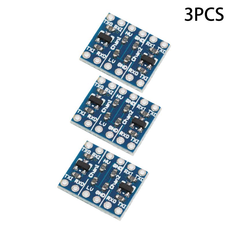 2-Channel Level Converter Module Bidirectional Logic Level Converter Voltage Shifter 3.3V To 5V,5V To 3.3V,3.3V Iic, Uart, Spi