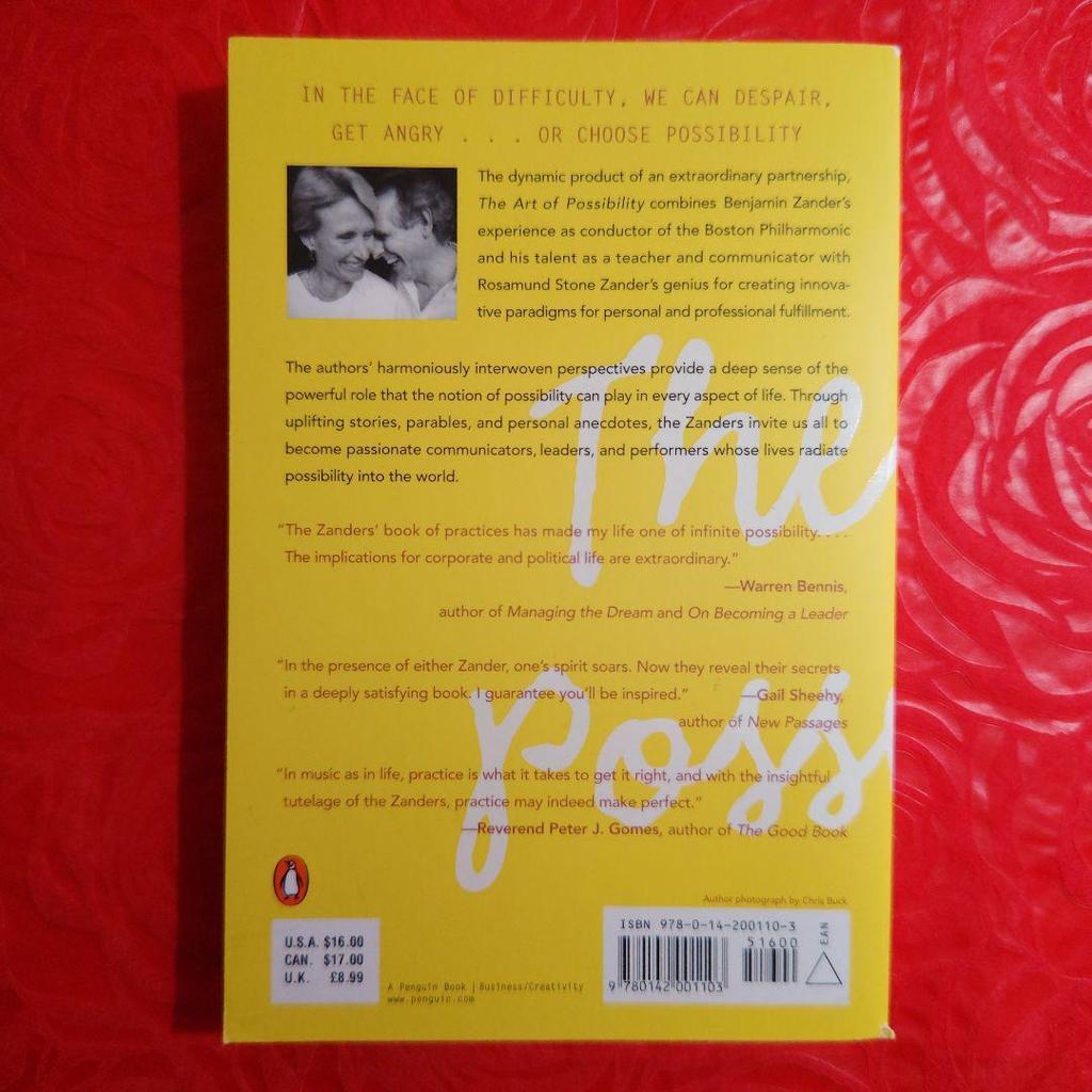 [USED] The Art of Possibility