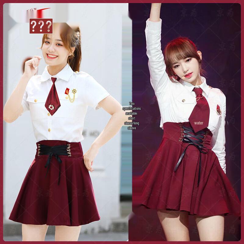 Girls' Cheerleading JK Uniform Set