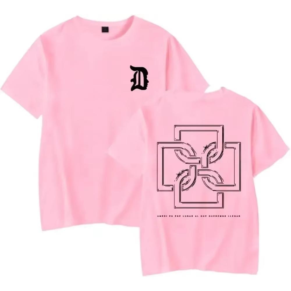 

2025 Summer Men T-Shirt Short Sleev Casual Print Men Pure Short Sleeve High-quality Men s Casual Sports Top S розовый