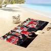 Arsenal Players Print Beach Towel, Large Soft Quick Dry Towel for Beach Camping Swimming