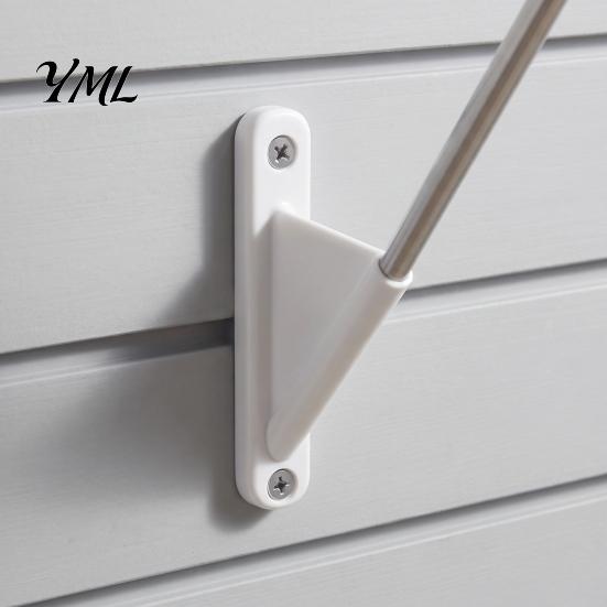 Weatherproof Flag Holder Mini Stick with Screws, Wall Mount Pole Small Holder, Display Bracket for Classrooms Offices Shops Flagpole Mounting Hardware