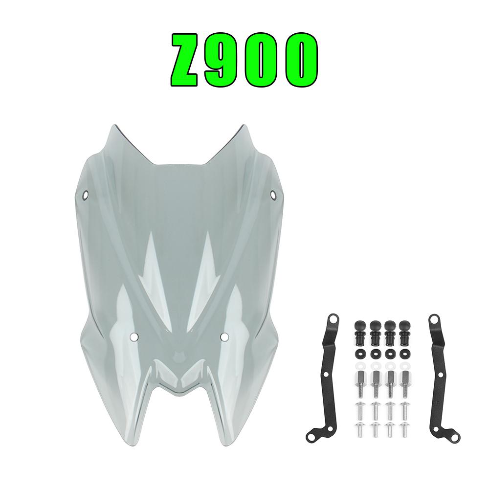 For Kawasaki Z900 Z650 Z 650 900 2020-2024 Wind Deflectors Bracket Parts Windscreen Windshield Motorcycle Screen Shield Viser