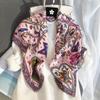 90*90cm Square Scarf Luxury Print Hijab Bandana Fashion Shawls