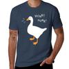 Honk Honk Goose Baseball Sleeve Tshirt Simple Line Art Print Tee