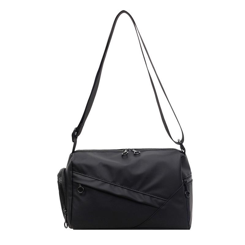 Retro Simple Solid Color Fashion Casual Large Capacity Shoulder Bag 2025 Autumn New Women's Messenger Tote Bag