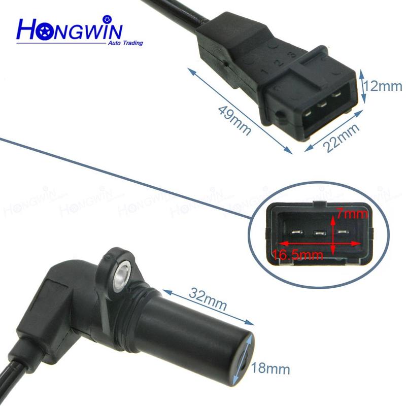 25198942 Engine Crankshaft Position Sensor For Buick Excelle 1.6 Aveo Cruze Daewoo Kalos Optra Tacuma