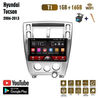 10" Android Car Stereo Radio For Hyundai Tucson 2006-2013 Car Multimedia Player DVD Speakers Head Unit Audio WIFI 1+16GB