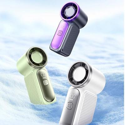 Portable Turbo Handheld Fan with USB Charging and Long-lasting Battery