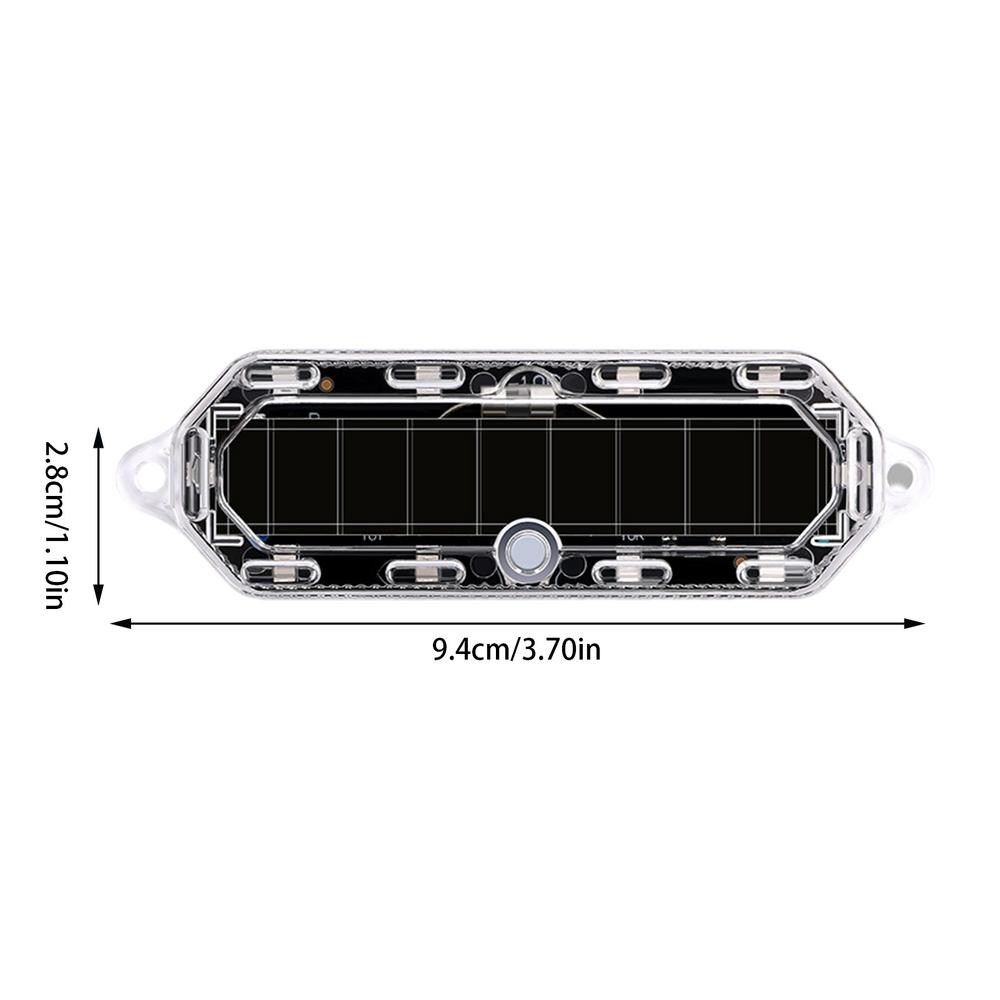 Truck Strobe Lights Solar Powered LED Tail Lights Flashing Vehicle Strobe Lights Decorative Anti Collision Lights For