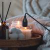 9 Inch Metal Long Handle Candle Snuffer Cover Candle Snuffer Tool Decorative Wick Extinguish Cover Accessories