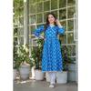 Women Designer Party Wear Cotton Rayon Kurti Pant Set Indian Top Tunic Dress 2361
