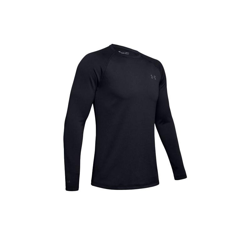 Under Armour ColdGear Base 3.0 Long Sleeve T-shirt  Black  Men s 1343243-001 M