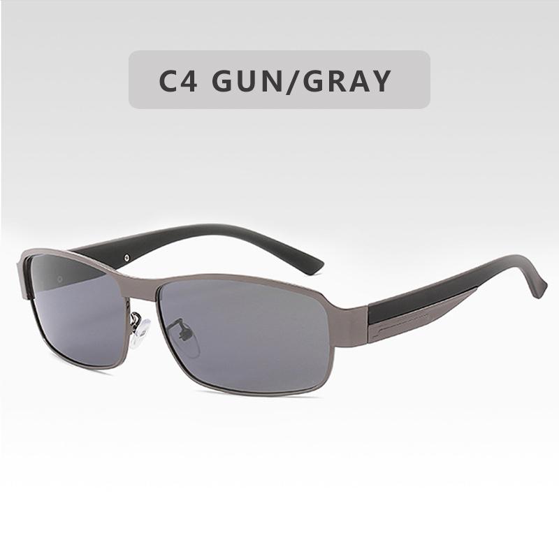 Polarisierte Sonnenbrille Männer Aluminium Magnesium Fahren Sonnenbrille Rechteck Shades Für Männer Oculos masculino Männlich