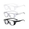 3PCS Goggles Of Anti-Splash Windproof And Dustproof Laboratory Industrial Riding Safety Goggles Men's And Women's Glasses