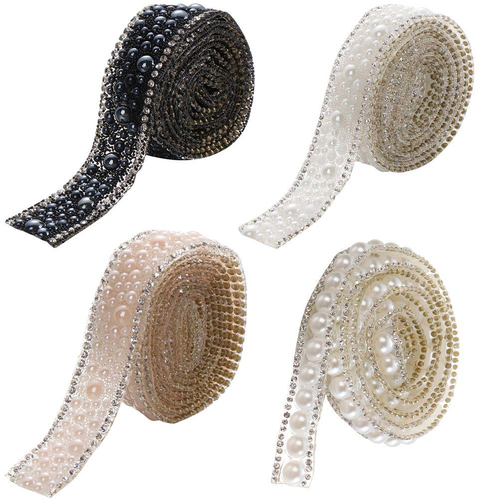 

Аксессуары для одежды своими руками, утюг на жемчужной цепочке, отделка кристаллами, аппликация, стразы горячей фиксации