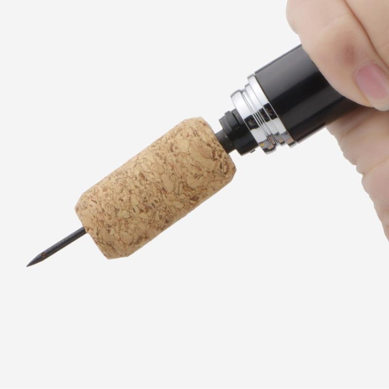 2-in-1 Luftpumpe Weinöffner Tragbar Stiftform ABS-Kunststoff Stift Luftdruck Rotwein Korkenzieher Küchenwerkzeuge Zubehör