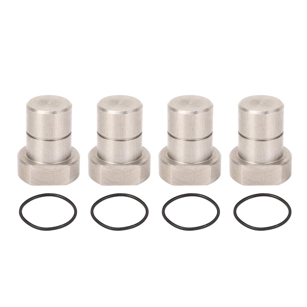 4PCS 20mm Bench Dogs Stainless Steel Table Stop Locating Auxiliary Block for Woodworking Use