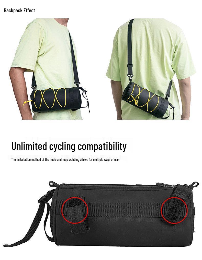 Multi-Functional Waterproof Handlebar & Shoulder Bag for Mountain Biking