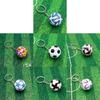 Fashionable Soccer Keychain Charm Sturdy Pendant Practical Decoration Perfect Gifts for Football Players and Fans