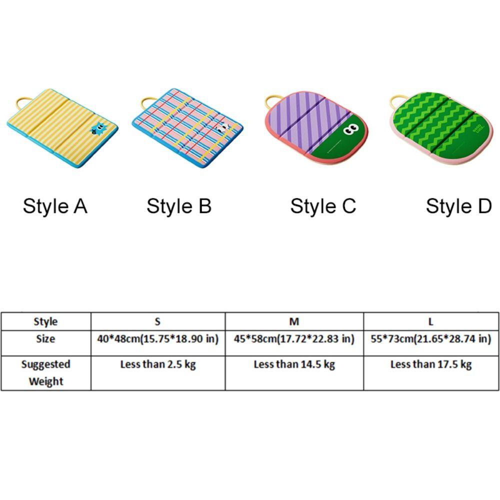 Waterproof Pet Sleeping Pad Anti-Slip Dog Bed Pad Portable Pet Rest Cushion  Summer