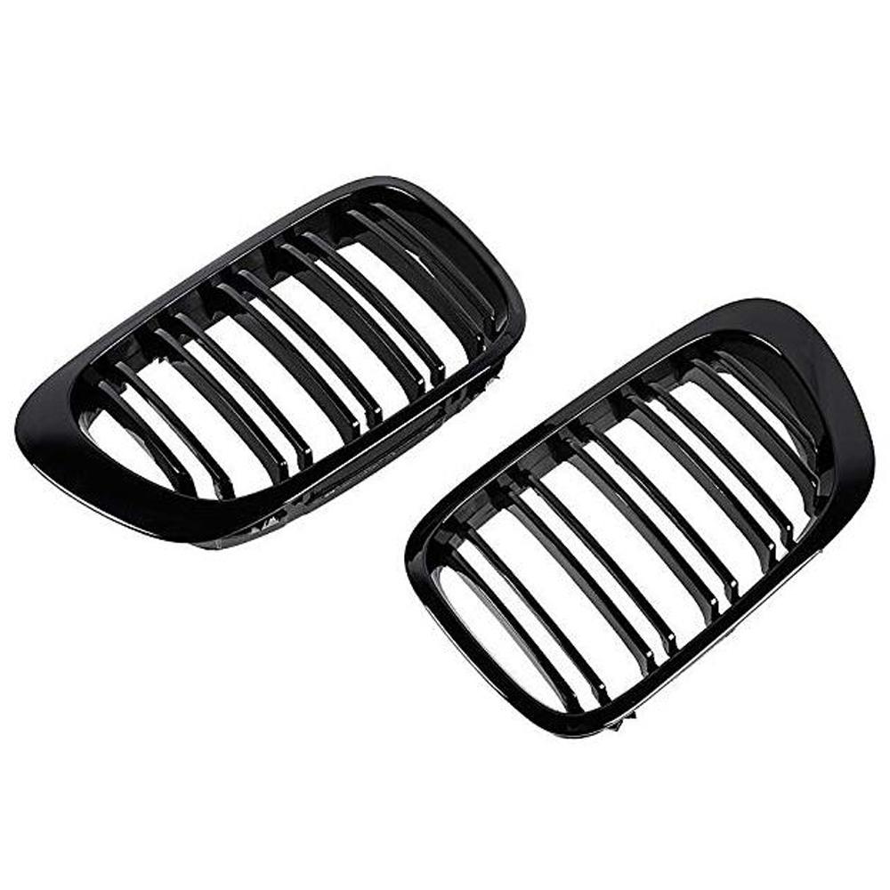Kidney Heart Horse Front Kidney Grill For BMW 3 Series 1999-2001 E46 M3 323 i/is 325Ci 328 i/is/Ci 330Ci 2 Doors Grille