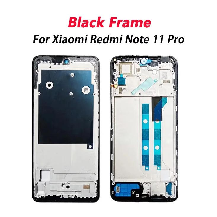 Note 11 Pro Schwarzer Rahmen Für Xiaomi Redmi Note 11 Pro Rahmen 2201116TG