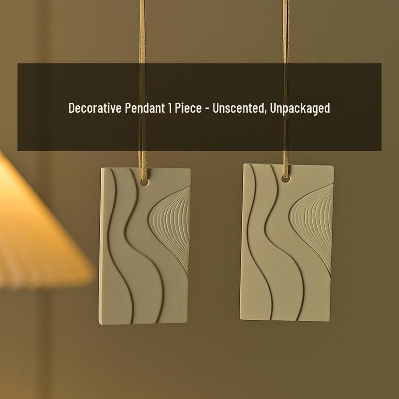 Element Rhythm Scented Gypsum Hanging Piece with Customizable Logo and Gift Box Packaging