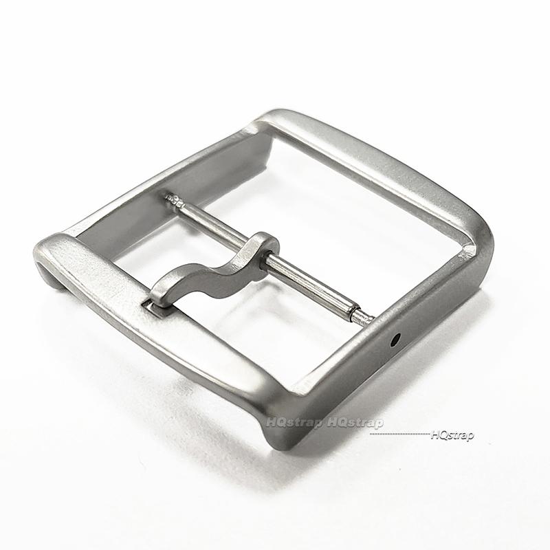 Watch Band Metal Buckle 16mm 18mm 20mm 22mm 24mm Strap Solid Square Button Stainless Steel Clasp Accessories Universal Pin Clasp