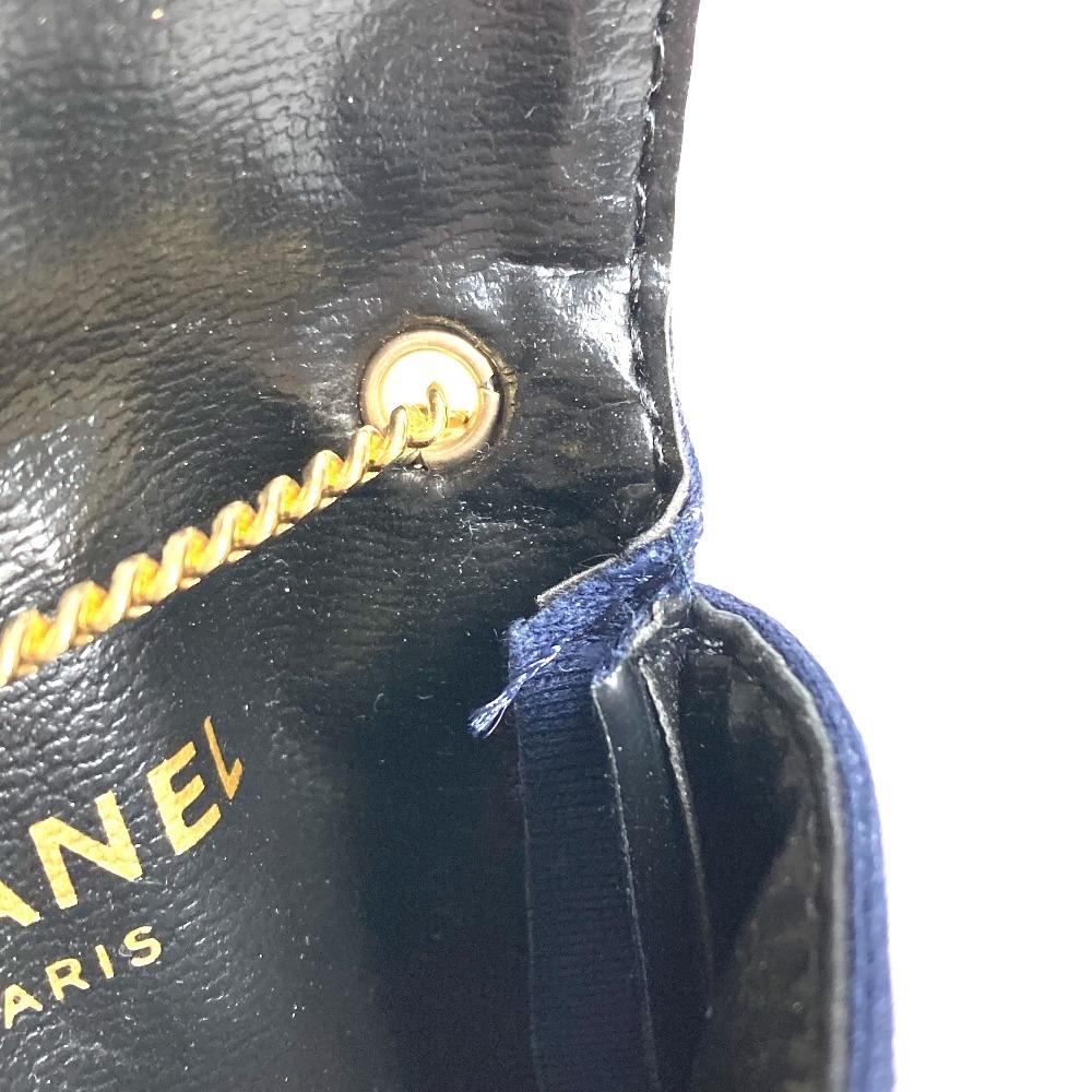 CHANEL Chain Shoulder Bag Chain Pouch Logo CC CC Mark Quilted Matelasse Pouch