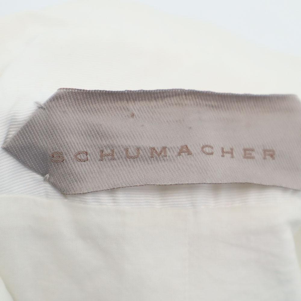 SCHUMACHER Long coat L White Women Used