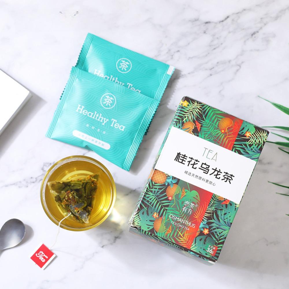 White Peach Oolong Tea 60g 15 Bags Natural Herbal Energy Drink for Men Women