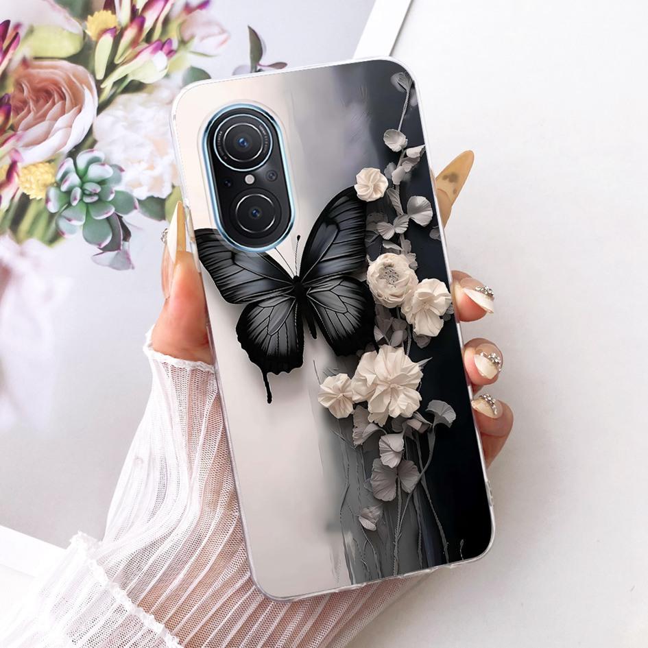 For Huawei Nova 9 SE Case JLN-LX1 JLN-LX3 Cover Cool Tiger Lion Cartoon Soft TPU Phone Shell For Huawei Nova 10 SE BNE-LX1 Funda