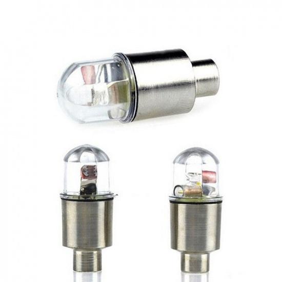 4x Colorful Car Wheel Tire Air Valve Stem LED Light Caps Cover Auto Accessories