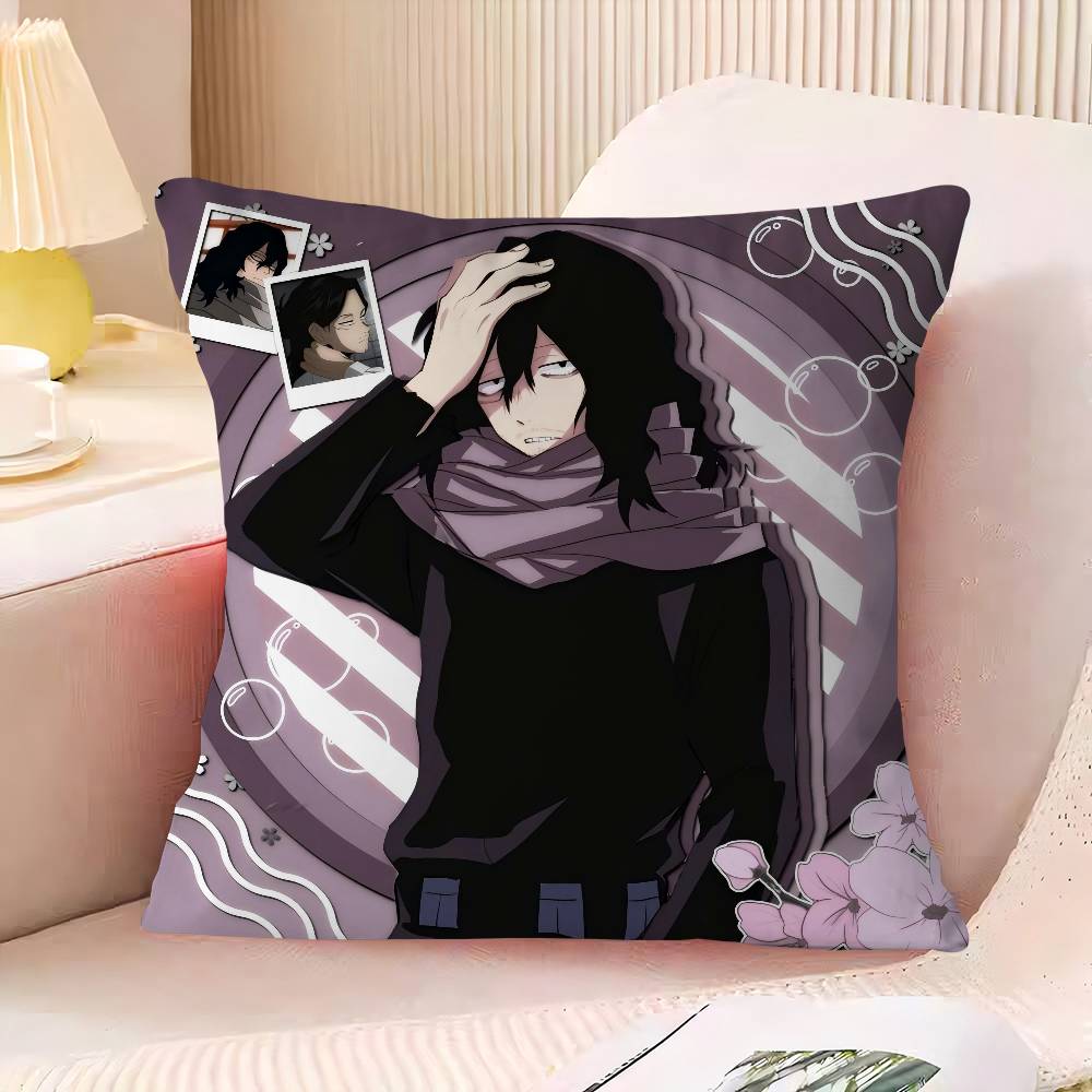 S-Shouta A-Aizawa Pillowcase 45x45cm Cute Pillowcase Living Room Sofa Cushion Cover Bedroom Home Decoration Children's Gift