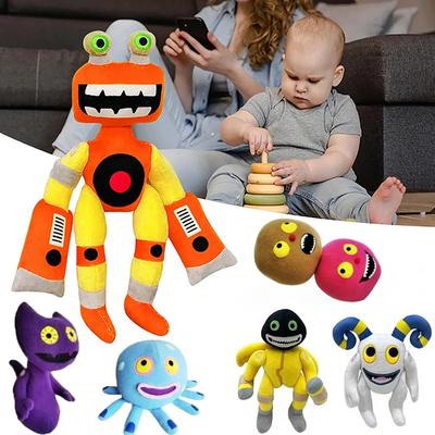 Peluche Mes Monstres Chanteurs Jouet Dessin Animé Jeu Périphérique Peluches Wubbox Doux Rembourré Furcorn Poupée en Peluche Cadeaux d'Anniversaire pour Enfants