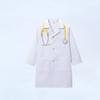 Kids Lab Coat White Doctor Costume Children Science Experiment Outfit Kindergarten Primary School Role Play Uniform