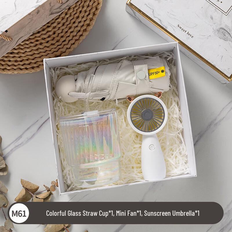 WJ Portable Glass Cup Gift Set