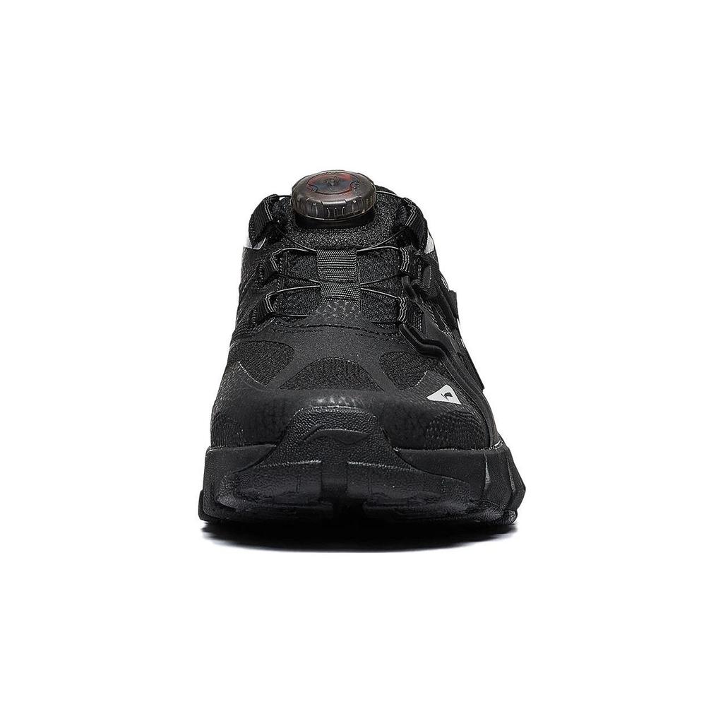 Li Ning Kids Flash Shadow V6 Comfortable Shock Absorbing Durable Casual Shoes Kids Shoes Black YKCT134-3