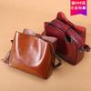 New fashiable leather bag, European and American fashiable leather shoulder bag, women's bag, crossbody bag