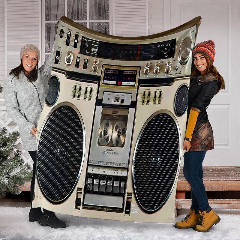 Dj Turntable Blanket Soft Comfortable All Seasons Perfect Sofa Office Naps Trips Birthday Gift Christmas Present