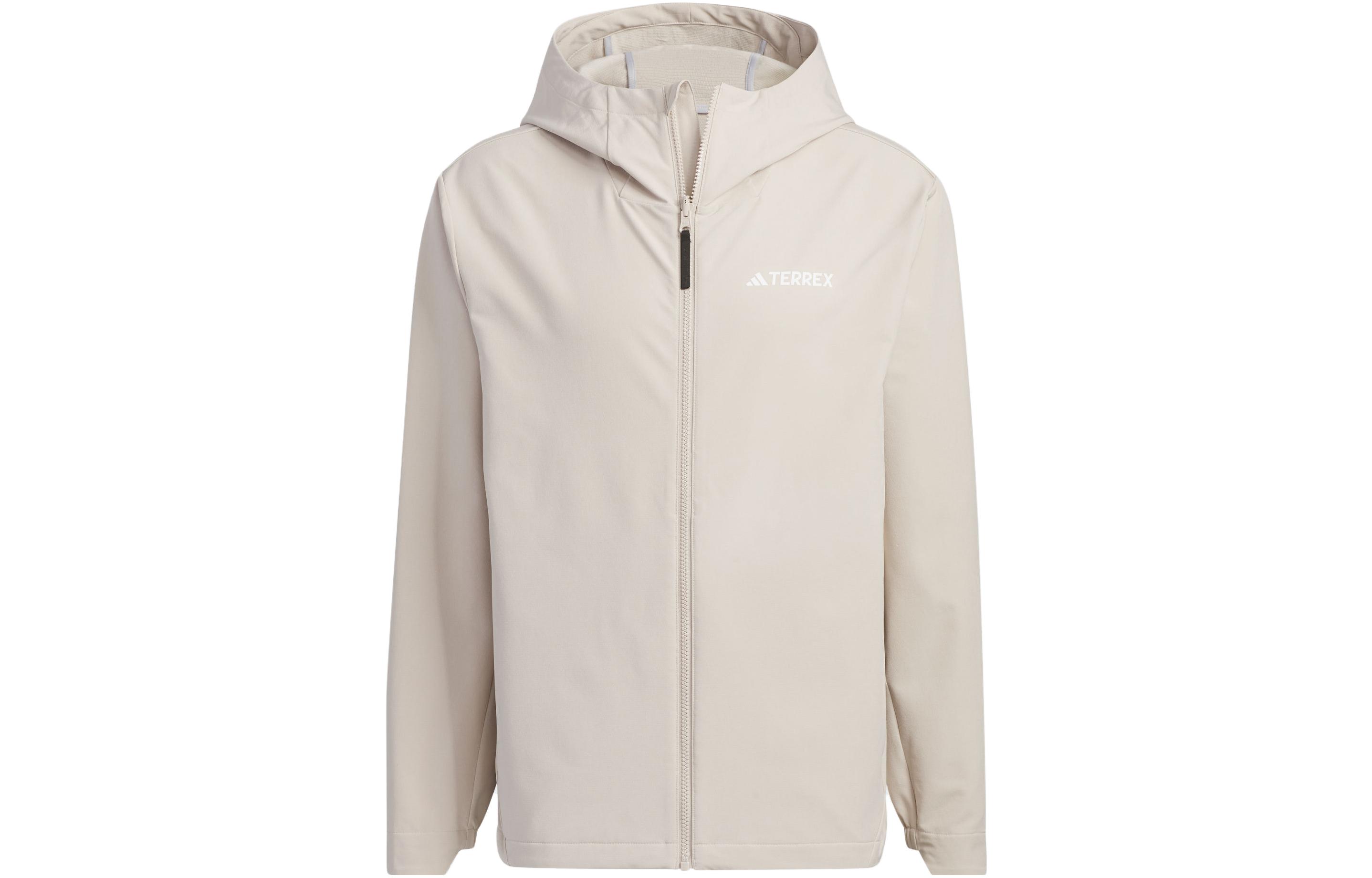Adidas Jackets Men s Light Khaki Hooded Thickened Other IL9010 L