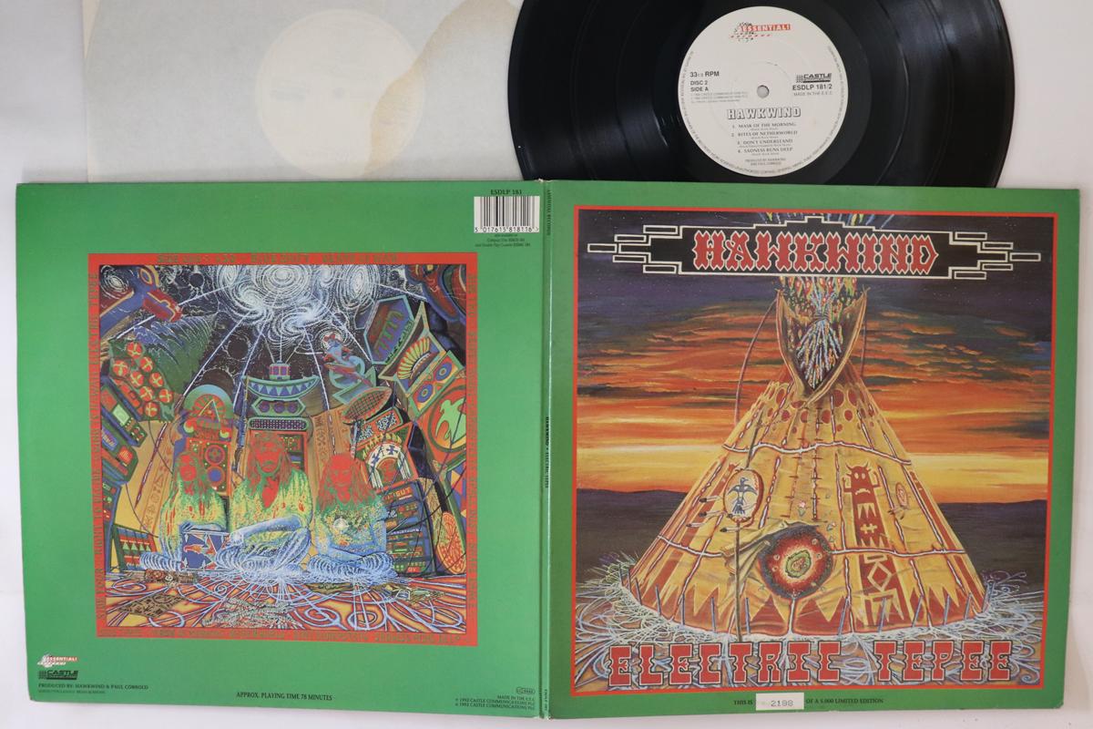 

LP Пластинка HAWKWIND - Electric Tepee ESDLP181 ESSENTIAL! 1992 Европа Рок Б/У