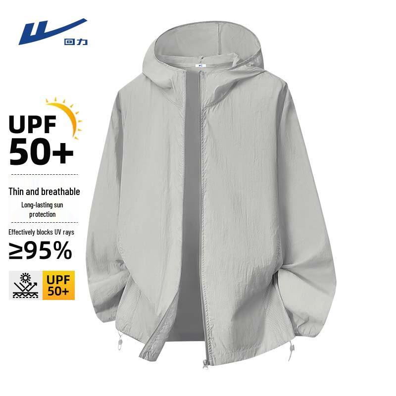 Warrior Men s Hooded UV Protection Outdoor Sun Jacket 4XL