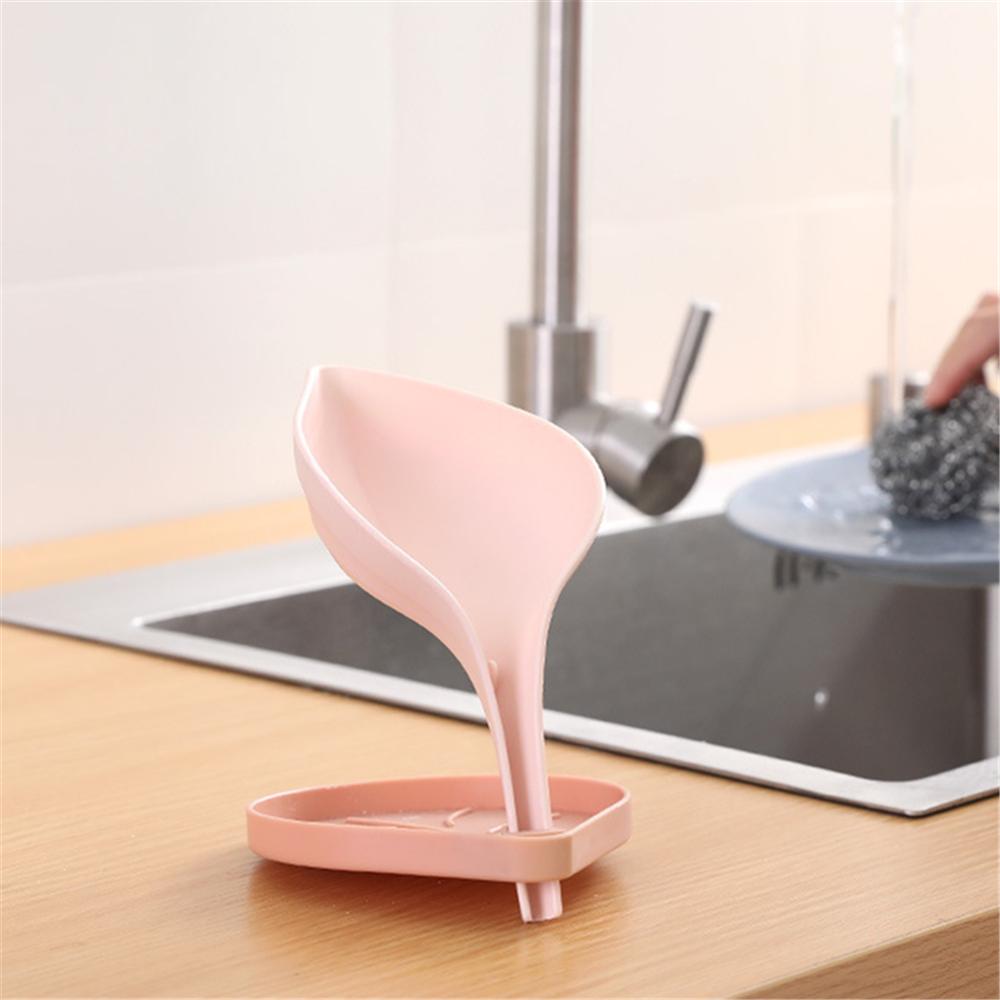 

Мыльницы для ванной комнаты Ящик для хранения мыла Мыльница Принадлежности для ванной розовый