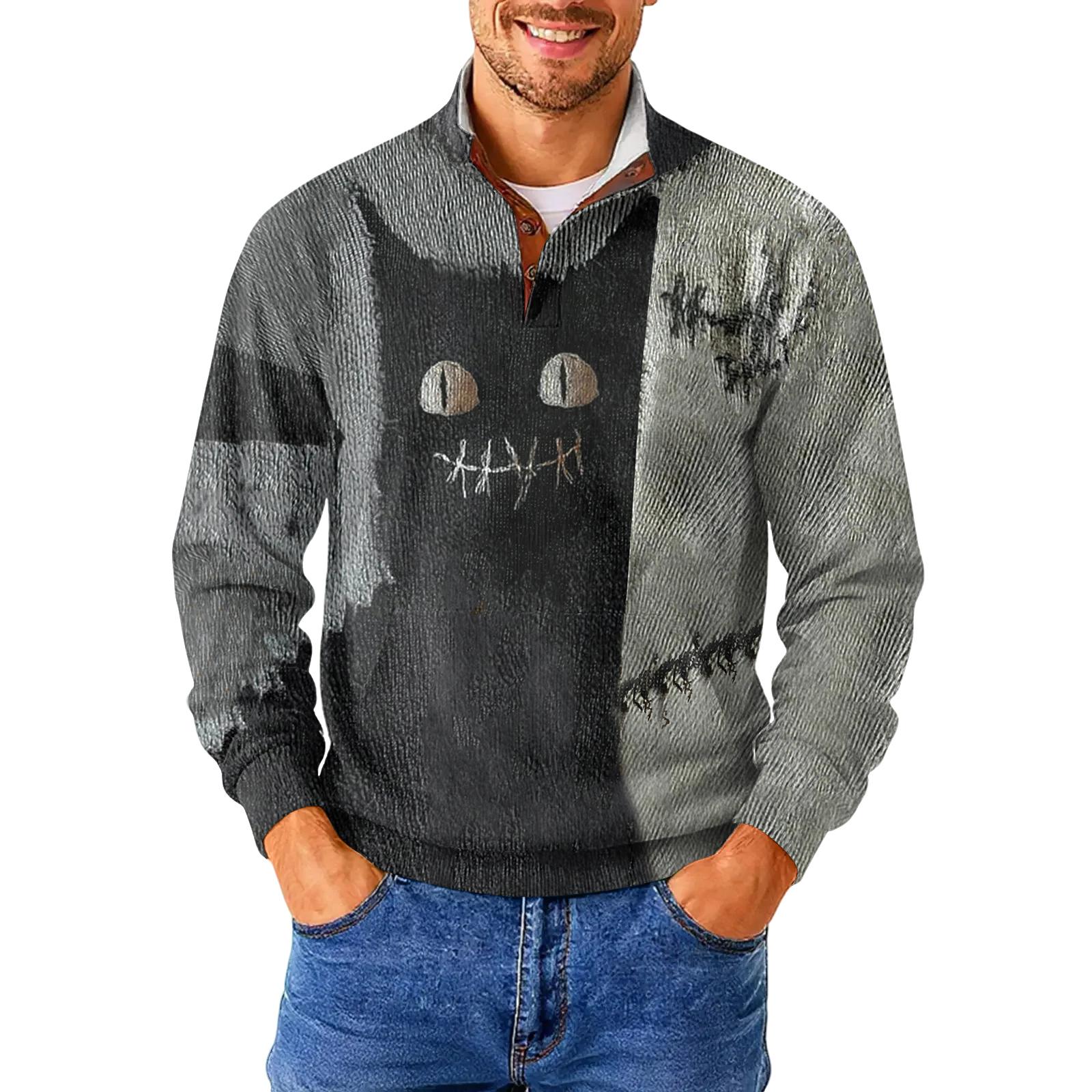 

Мужская толстовка с воротником-стойкой на открытом воздухе, повседневные свитера, топы XXL